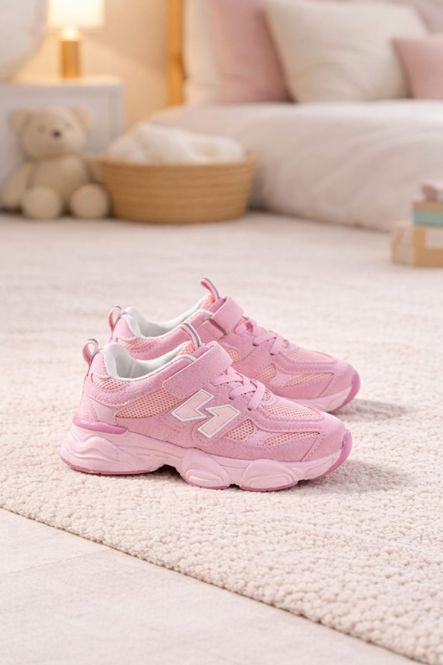 Hoofdbeeld Roze Kinder Sneakers
